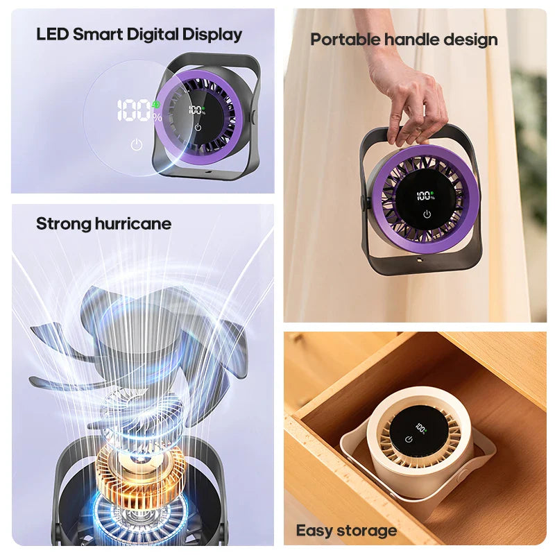 BreezePro Remote Table Fan