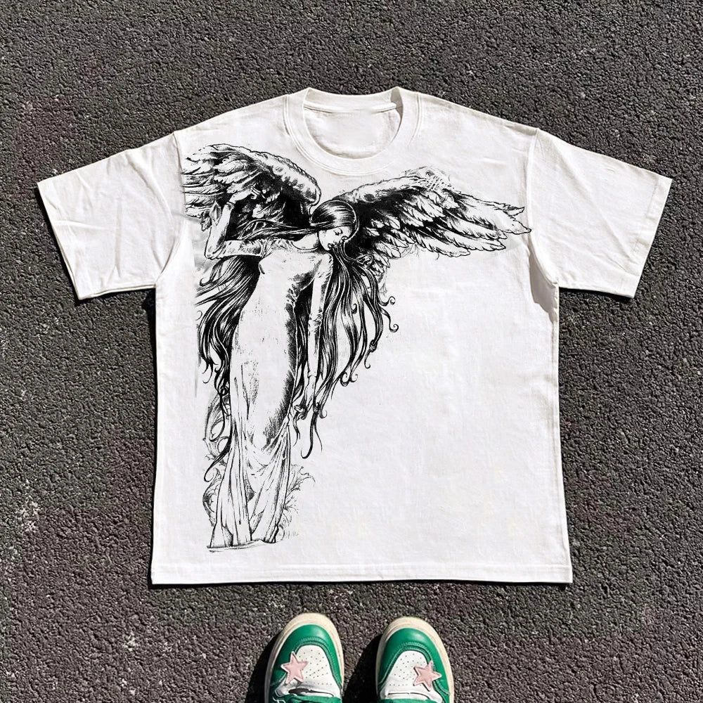 Chic Gothic Oversized Tee